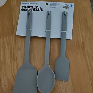 Room Essentials Gray Utensil Trio